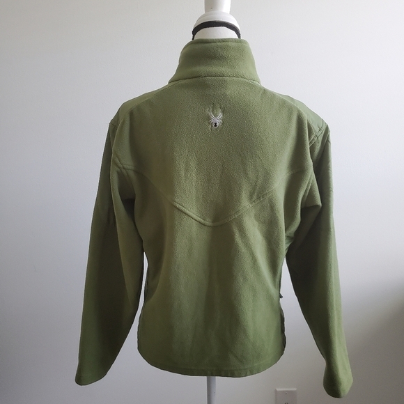 Vintage Spyder Full Zip Front Fleece Jacket Size Medium Vintage - Picture 2 of 14
